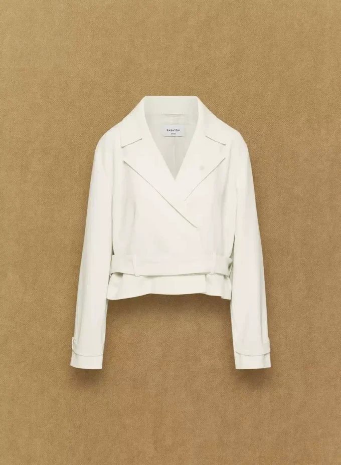 Postage Trench Coat – Sway Crepe