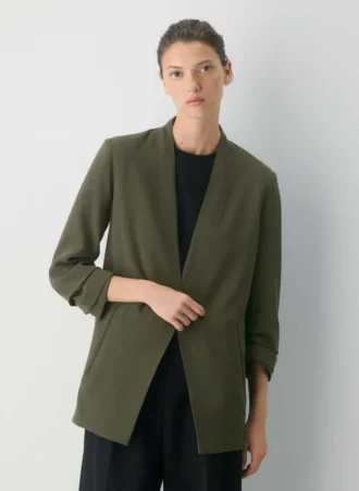 Power Blazer – Mirror Crepe™