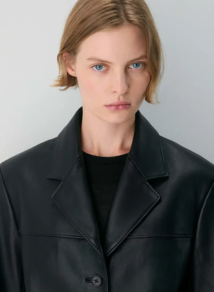 Prima Leather Blazer Prima Leather Blazer