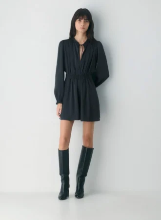 Province Satin Dress