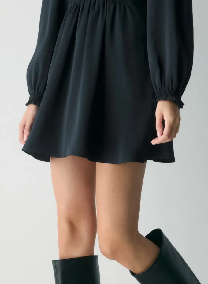 Province Satin Dress