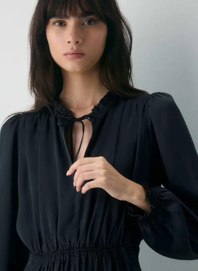 Province Satin Dress