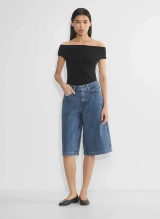 Publicity Below-knee Denim Short