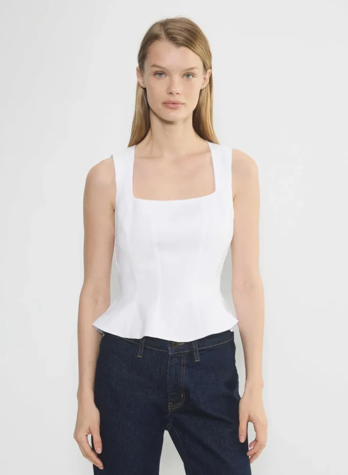 Rhodora Linen Bustier Rhodora Linen Bustier