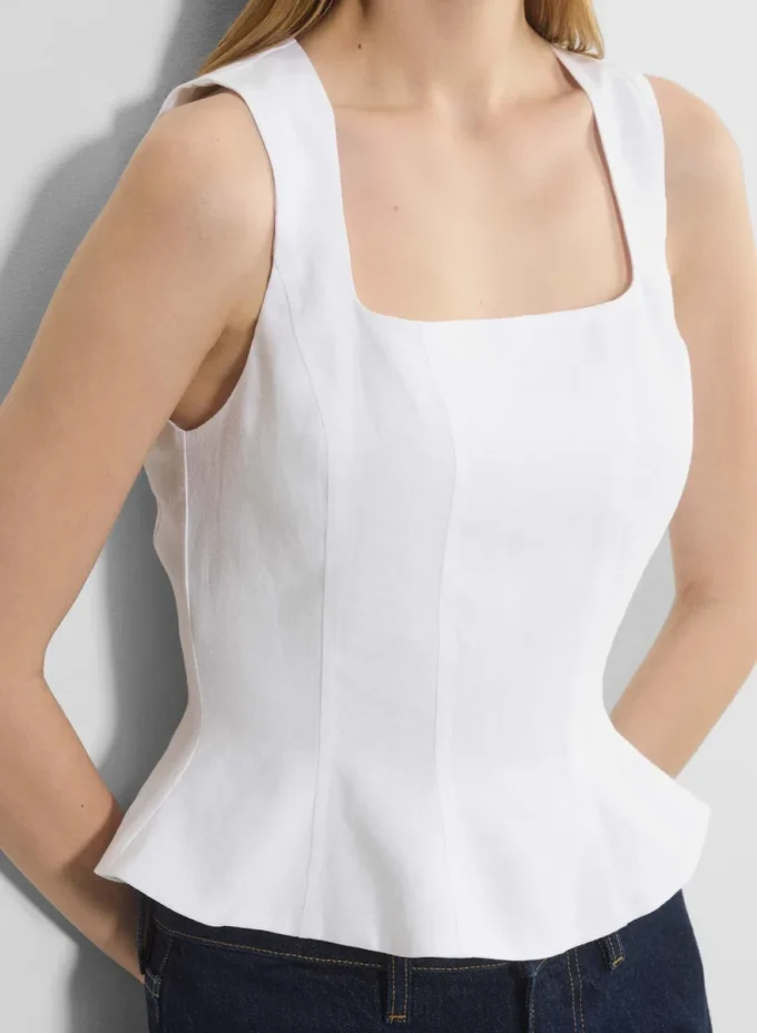 Rhodora Linen Bustier Rhodora Linen Bustier