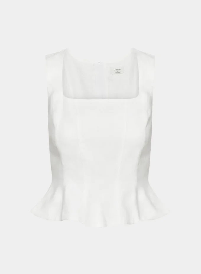 Rhodora Linen Bustier Rhodora Linen Bustier