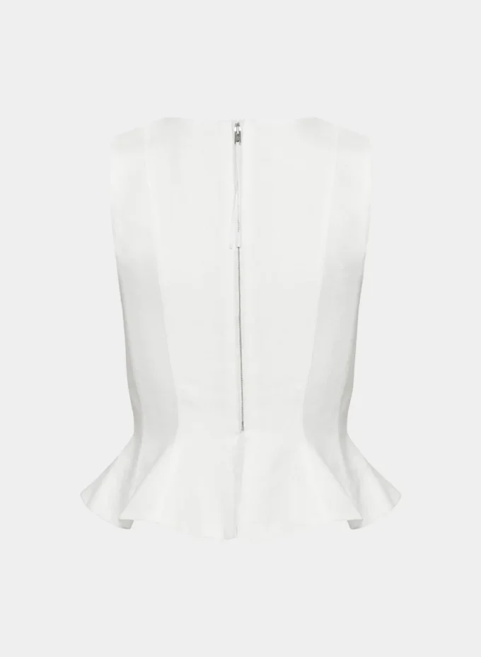 Rhodora Linen Bustier Rhodora Linen Bustier