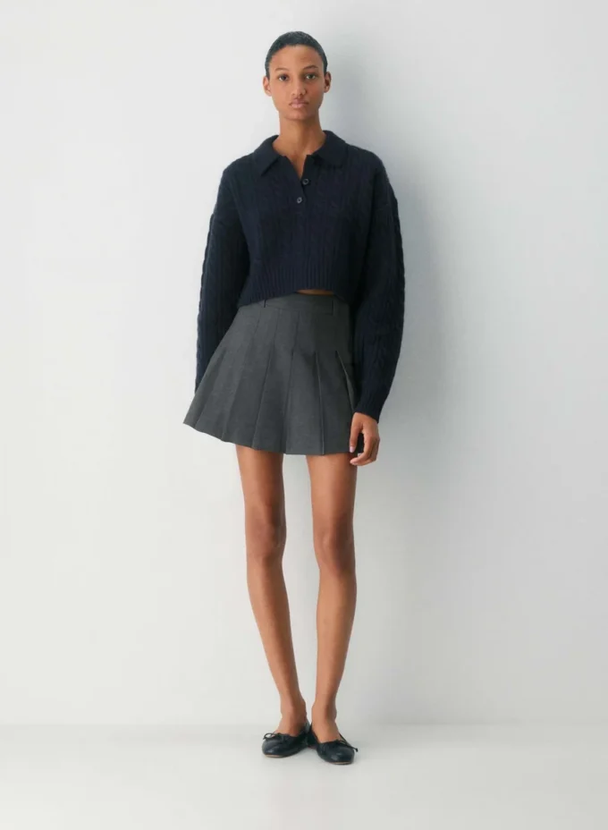 Rosebud Polo Sweater