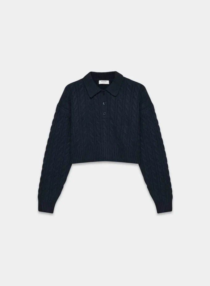 Rosebud Polo Sweater