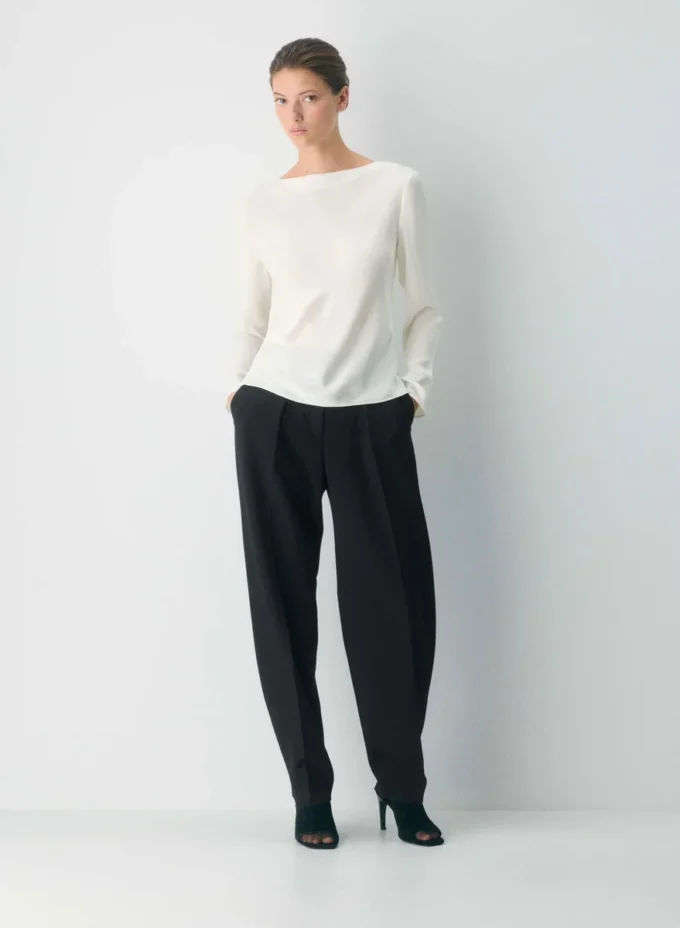 Savour Satin Blouse Savour Satin Blouse