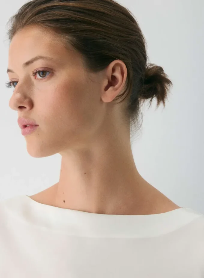 Savour Satin Blouse Savour Satin Blouse