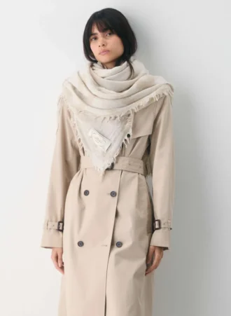 Scandi Merino Wool Blanket Scarf