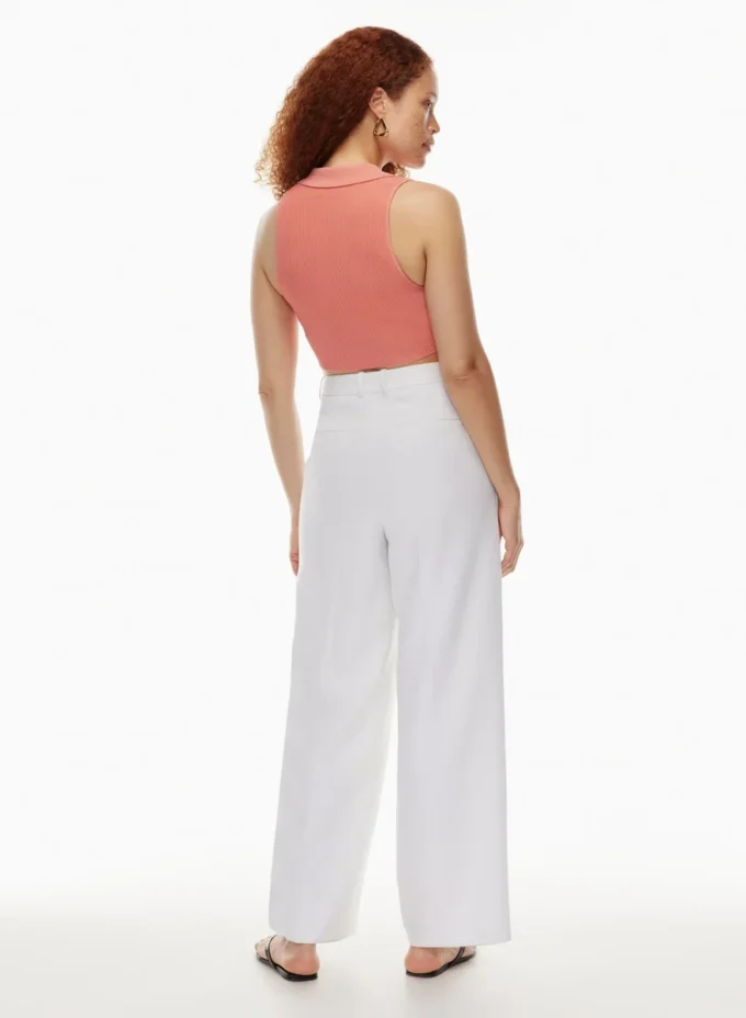 Sculpt Knit Polo Top