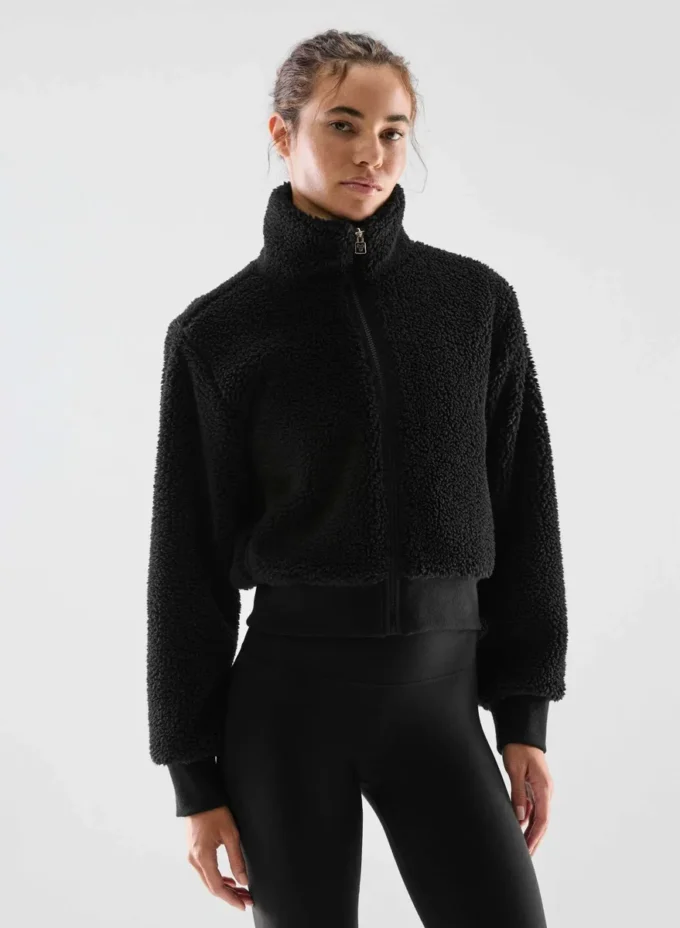 Seasons Mockneck Zip-up