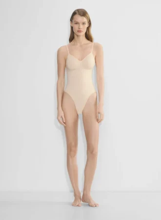 ShapeEnhance™ Low-Back Thong Bodysuit