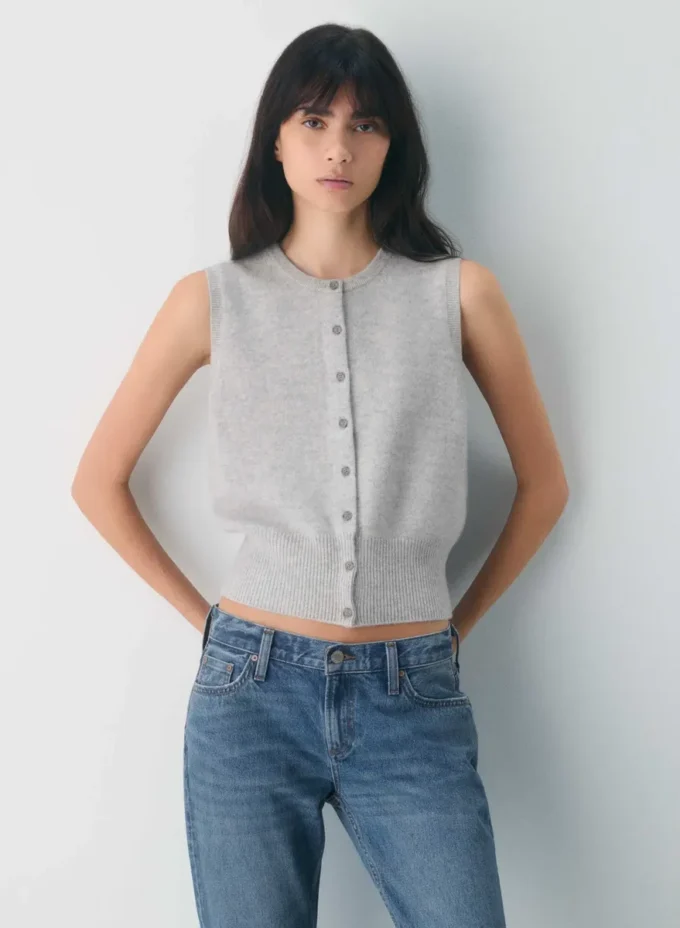 Shirley Wool Cashmere Sweater Vest Shirley Wool Cashmere Sweater Vest