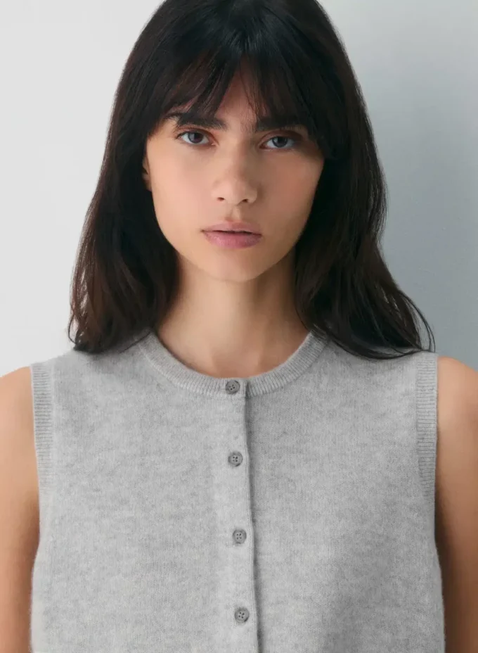 Shirley Wool Cashmere Sweater Vest Shirley Wool Cashmere Sweater Vest