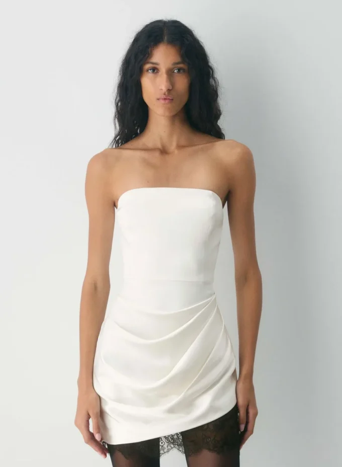 Showtime Satin Dress