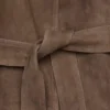 Silva Suede Trench Coat