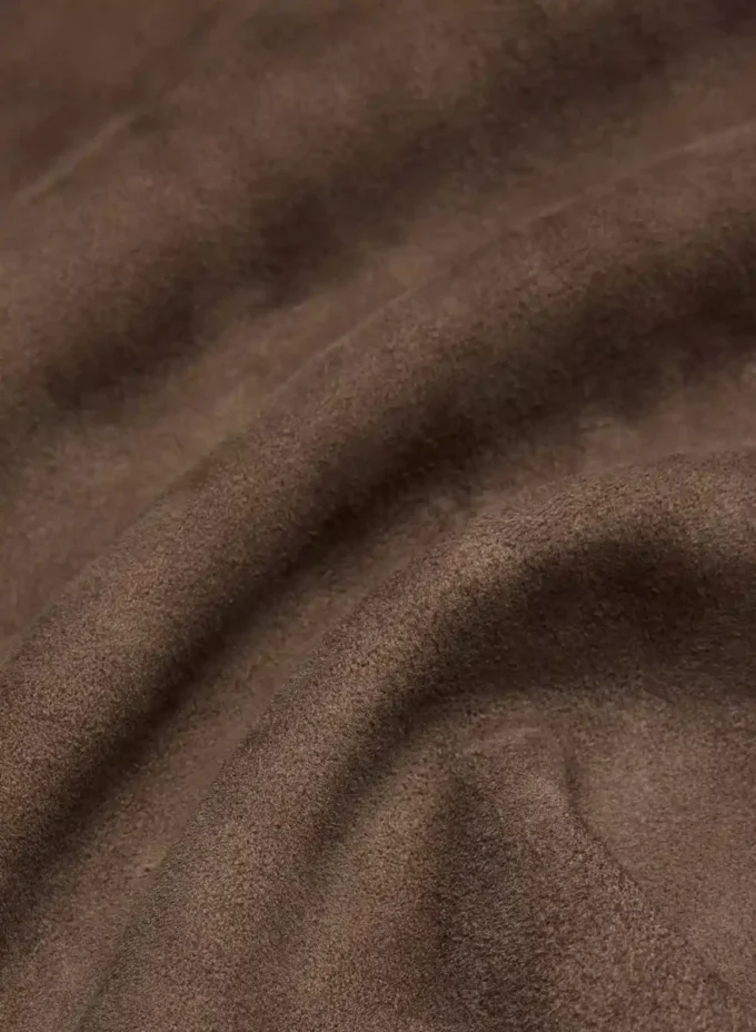 Silva Suede Trench Coat