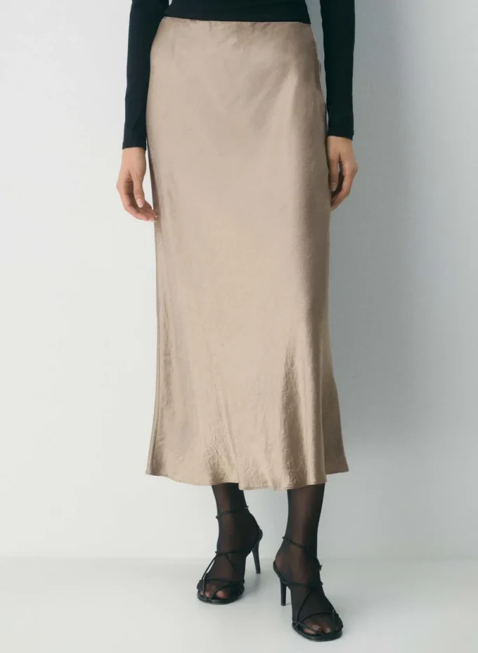 Slip Satin Maxi Skirt Slip Satin Maxi Skirt