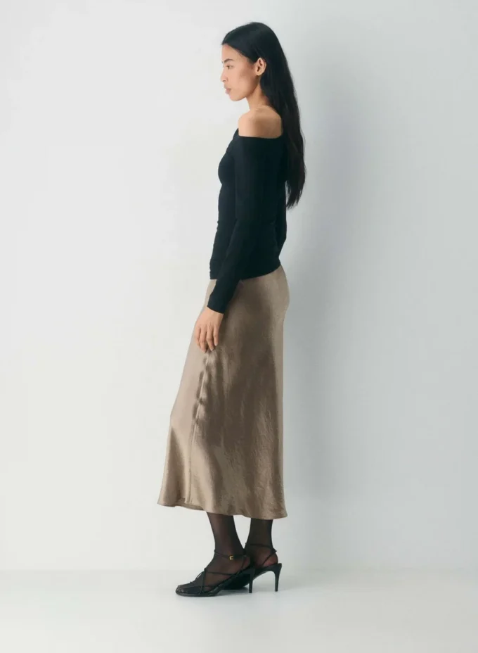 Slip Satin Maxi Skirt Slip Satin Maxi Skirt