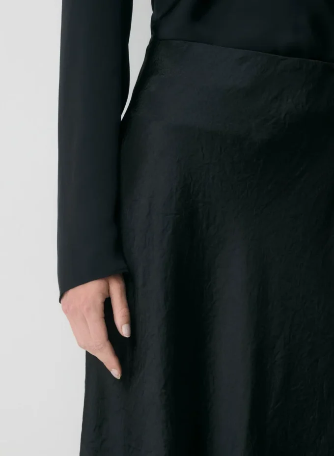 Slip Satin Midi Skirt Slip Satin Midi Skirt