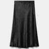 Slip Satin Midi Skirt Slip Satin Midi Skirt
