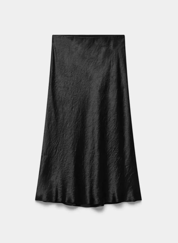 Slip Satin Midi Skirt Slip Satin Midi Skirt