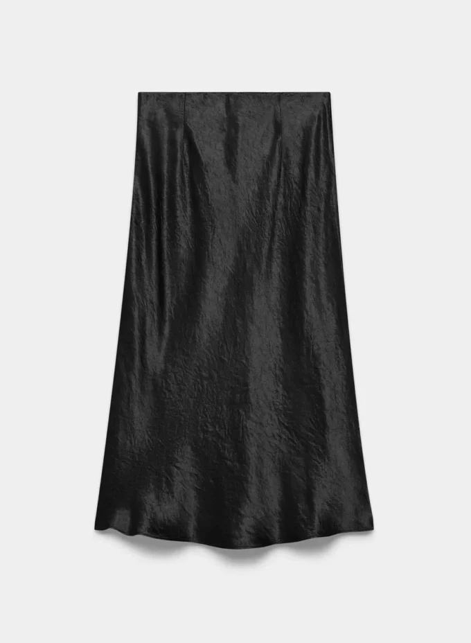 Slip Satin Midi Skirt Slip Satin Midi Skirt