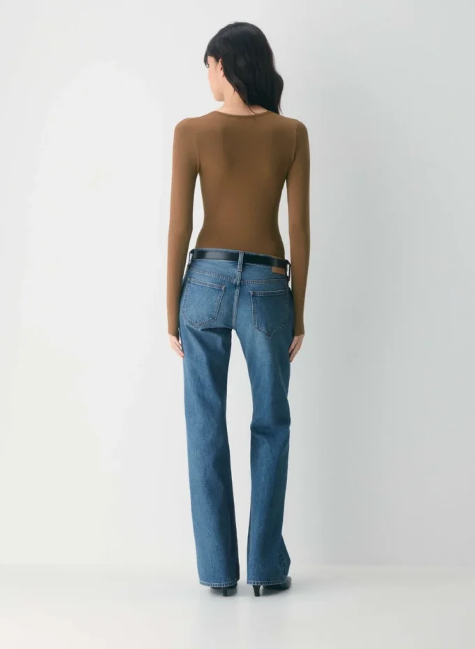 Soft Seamless Lapis Bodysuit