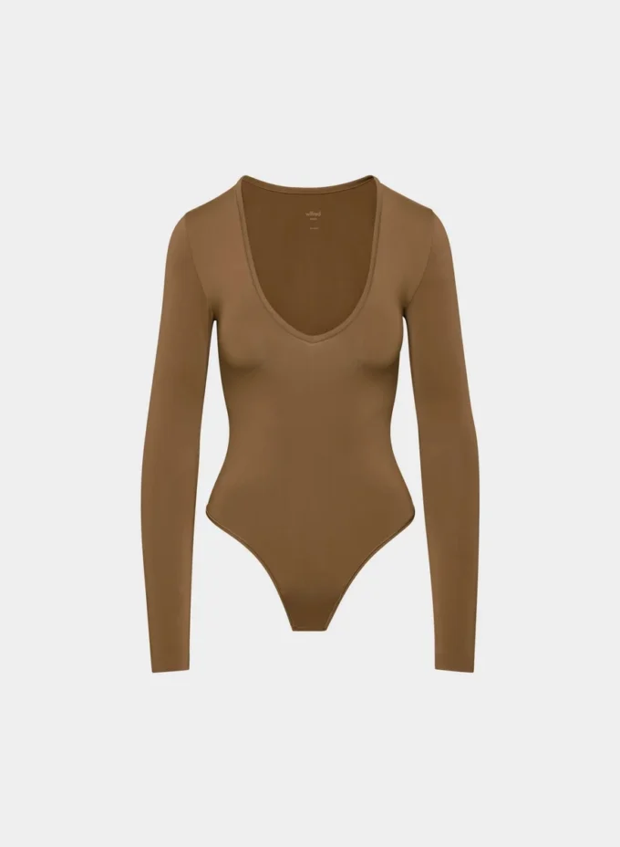 Soft Seamless Lapis Bodysuit