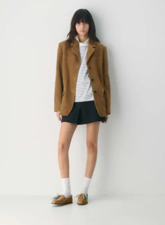 Sperry x Aritzia AO Boat Shoe – Nubuck Leather