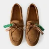Sperry x Aritzia Slim Boat Shoe – Nubuck Leather