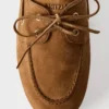 Sperry x Aritzia Slim Boat Shoe – Nubuck Leather