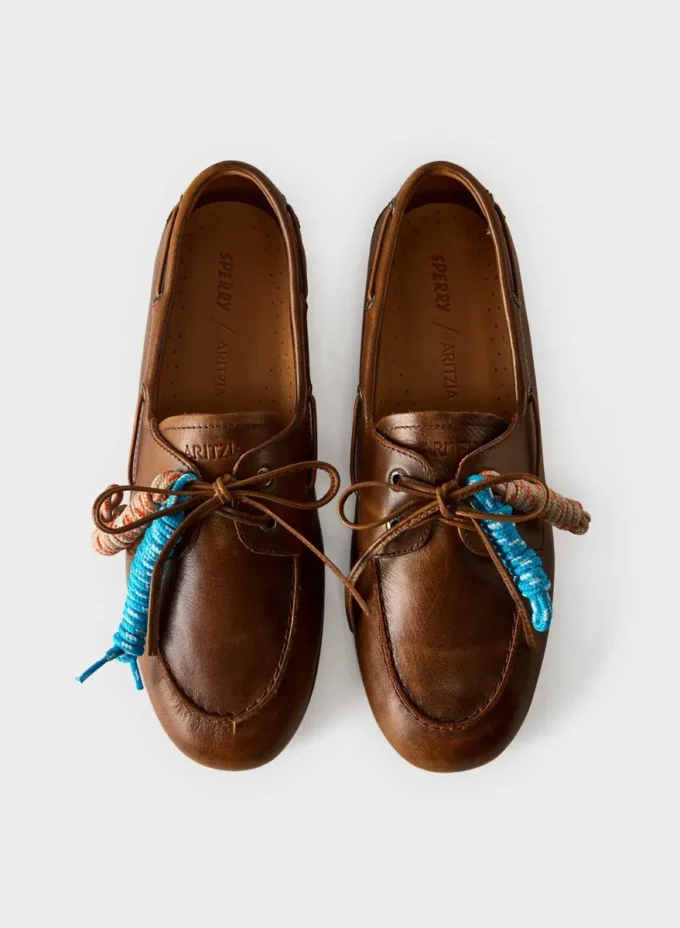 Sperry x Aritzia Slim Boat Shoe – Smooth Leather