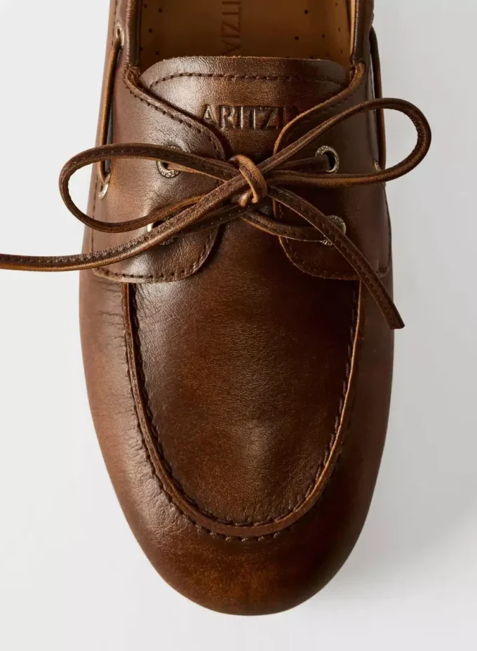 Sperry x Aritzia Slim Boat Shoe – Smooth Leather