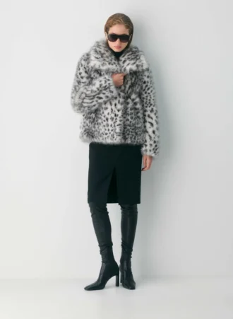 St. Moritz Coat – Alpine Faux Fur