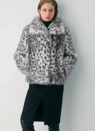 St. Moritz Coat – Alpine Faux Fur