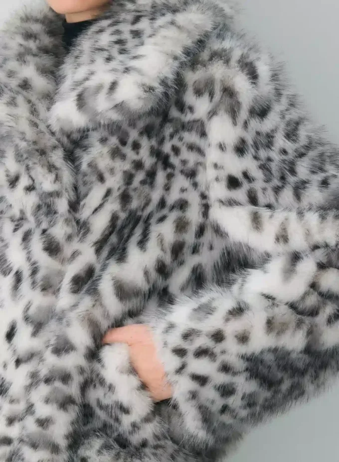 St. Moritz Coat – Alpine Faux Fur St. Moritz Coat – Alpine Faux Fur