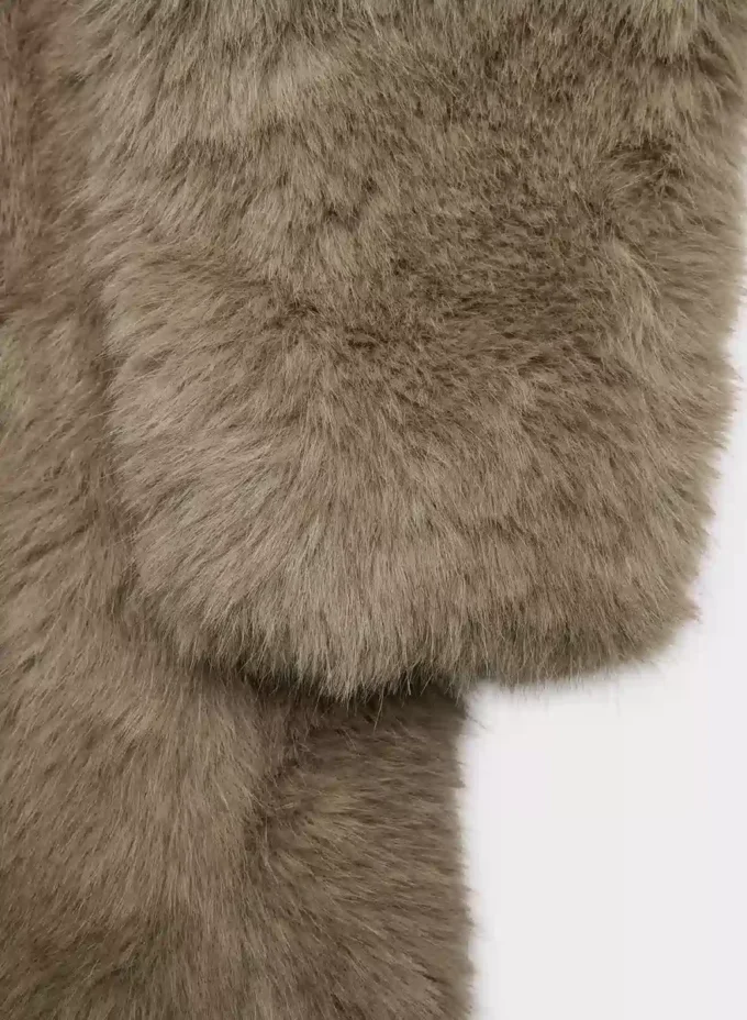 St. Moritz Coat – Arctic Faux Fur St. Moritz Coat – Arctic Faux Fur