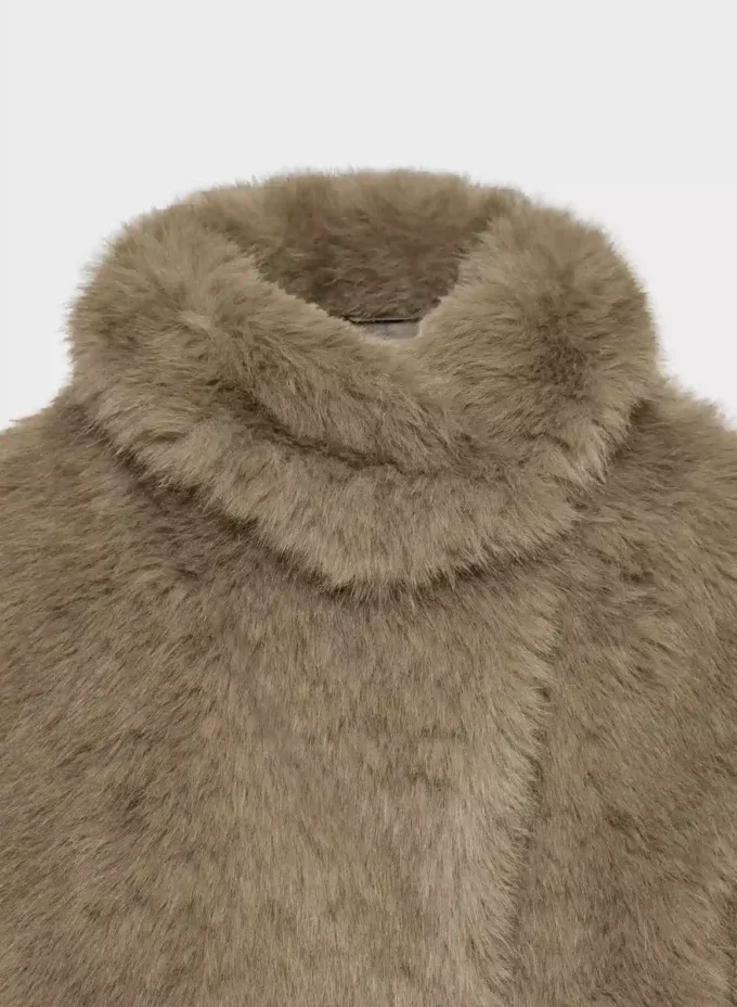 St. Moritz Coat – Arctic Faux Fur St. Moritz Coat – Arctic Faux Fur