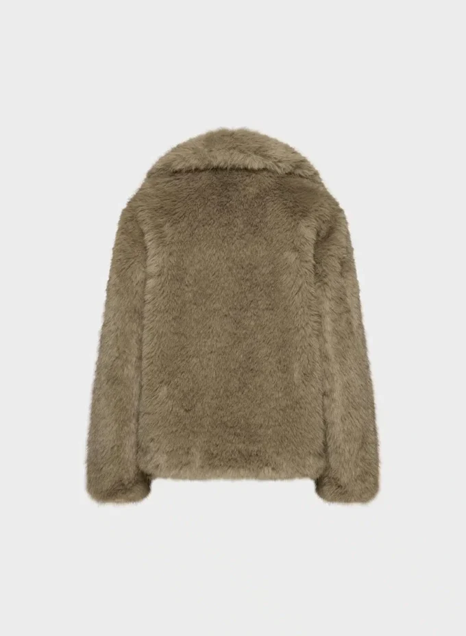 St. Moritz Coat – Arctic Faux Fur St. Moritz Coat – Arctic Faux Fur