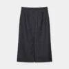 Stiletto Wool Skirt