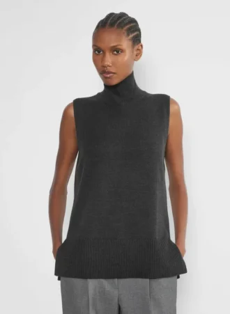 Successor Merino Wool Sleeveless Turtleneck