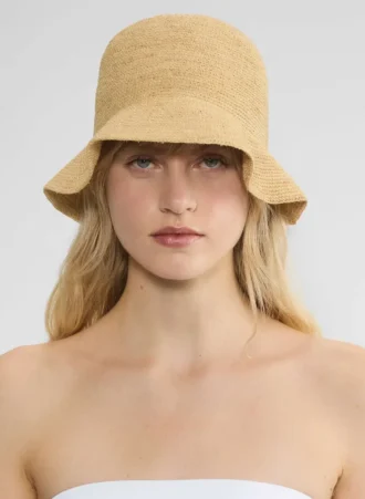 Sunbeam Raffia Mini-brim Hat
