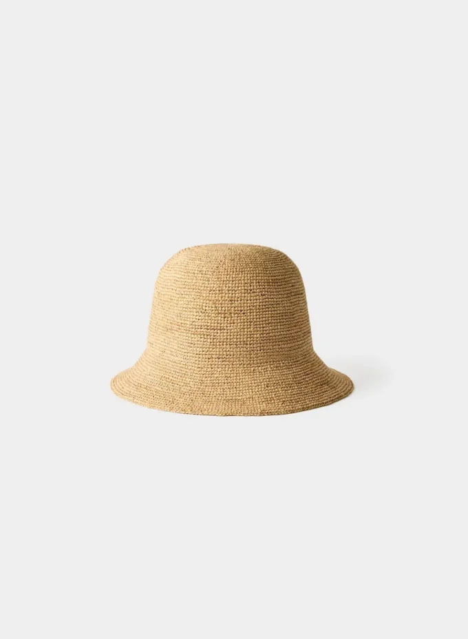 Sunbeam Raffia Mini-brim Hat