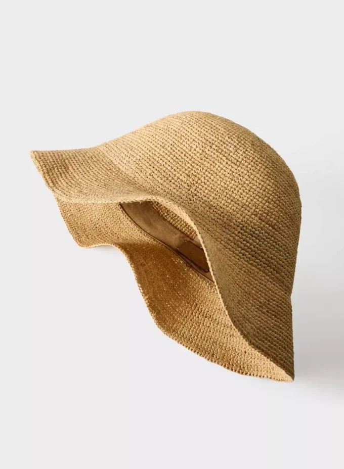 Sunbeam Raffia Mini-brim Hat