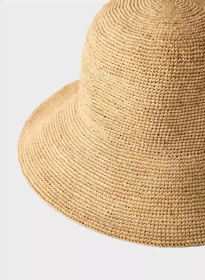 Sunbeam Raffia Short-brim Hat