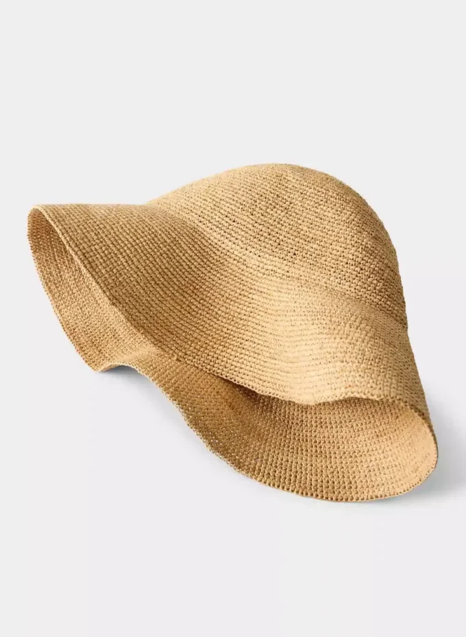 Sunbeam Raffia Short-brim Hat